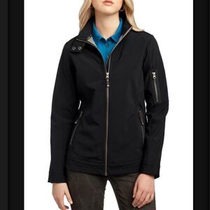 Ogio Ladies Moxie Jacket Black Full Zipper Size Small‎